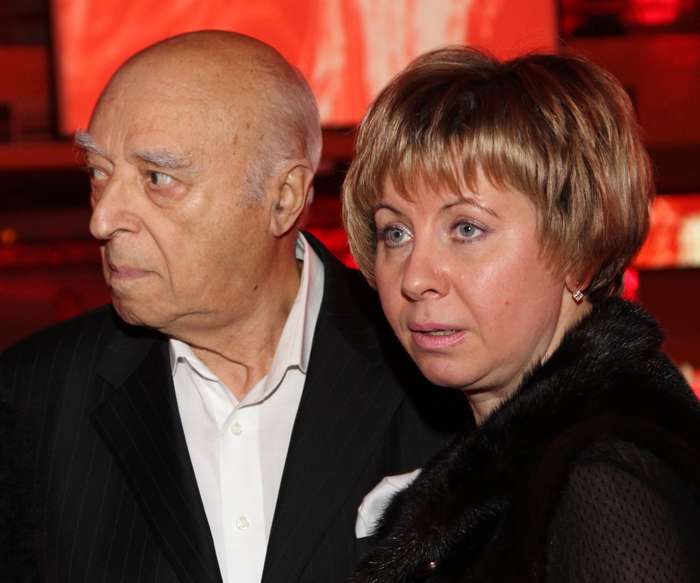 Владимир Этуш с женой