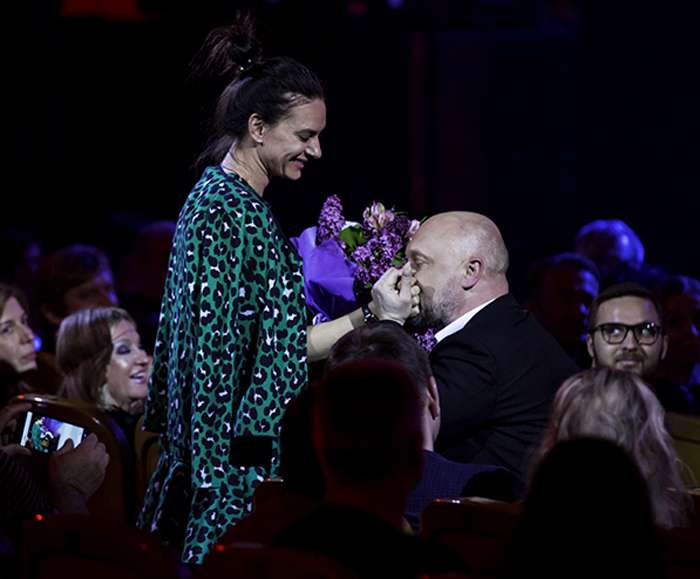 Гоша Куценко и Елена Исинбаева