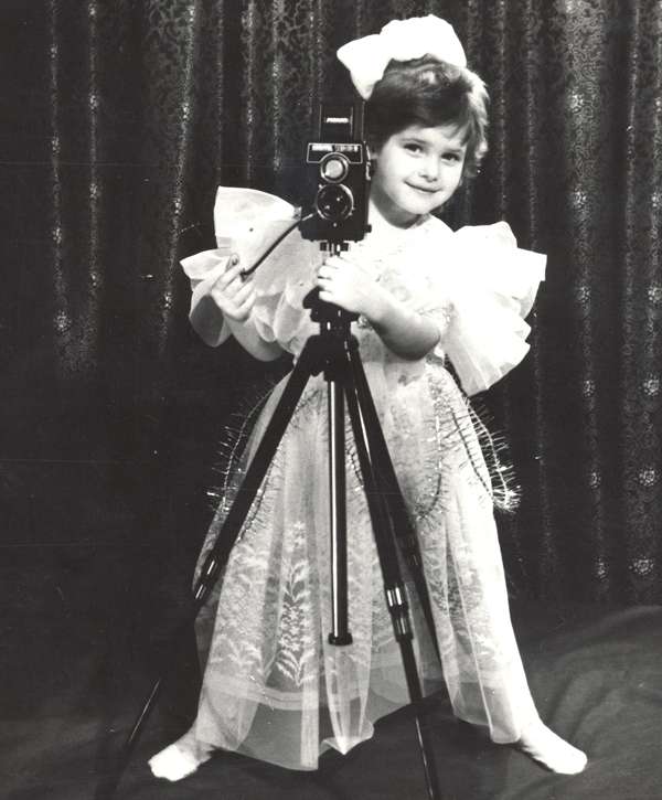 Анна Пескова в детстве Анна Пескова в детстве