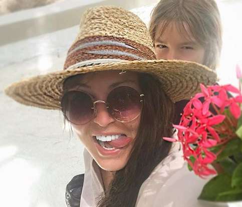 Ирина Дубцова с сыном