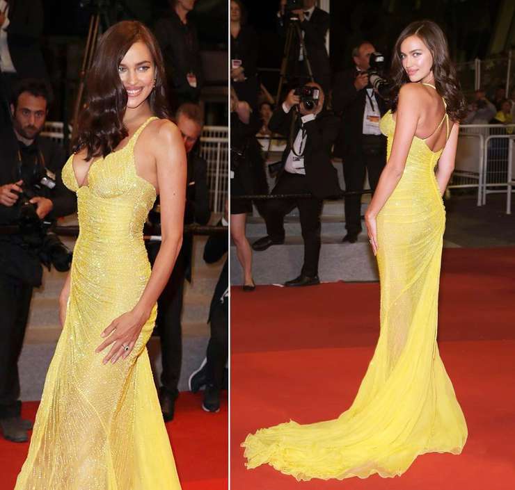 Ирина Шейк появилась на Каннском кинофестивале