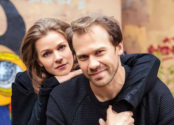 Алексей Морозов с женой Даной Абызовой