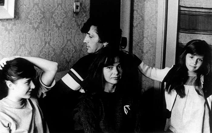 С родителями, Виктором Петровичем и Жанной Валентиновной, и сестрой Яной