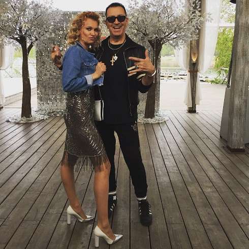 Именинница и Александр Буйнов