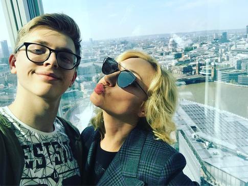 Орбакайте поздравила сына с днем рождения в Лондоне