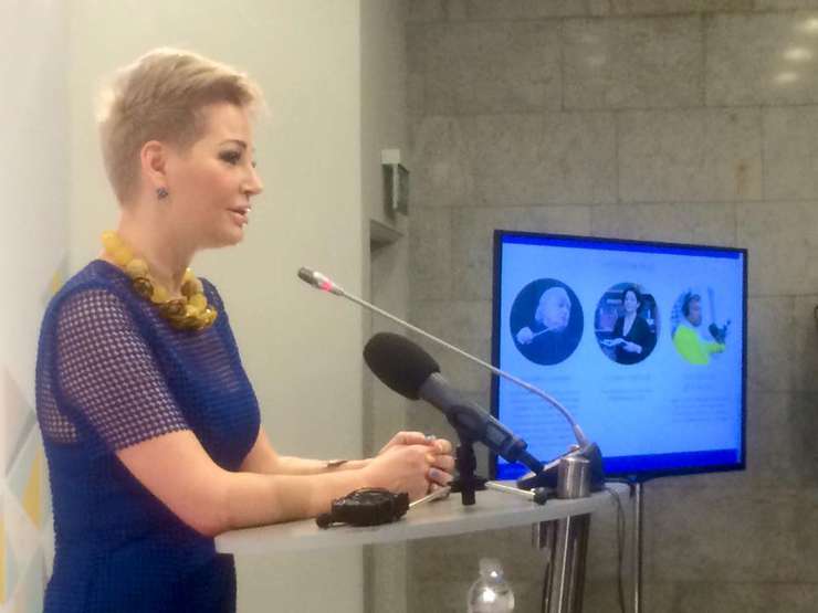 Максакова занялась общественной деятельностью в Украине