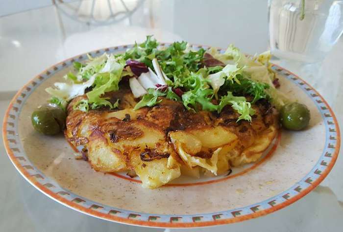 Испанская тортилья с картошкой