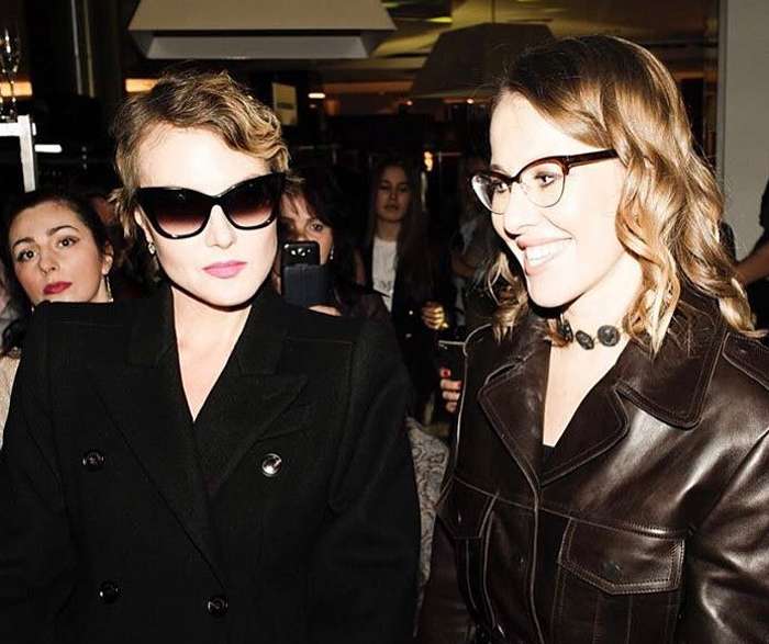 Рената Литвинова и Ксения Собчак