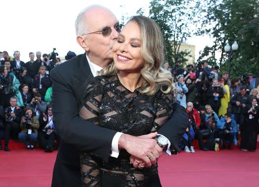 Никита Михалков и Орнелла Мути