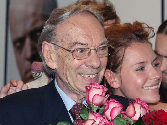 Алексей Баталов со студентами