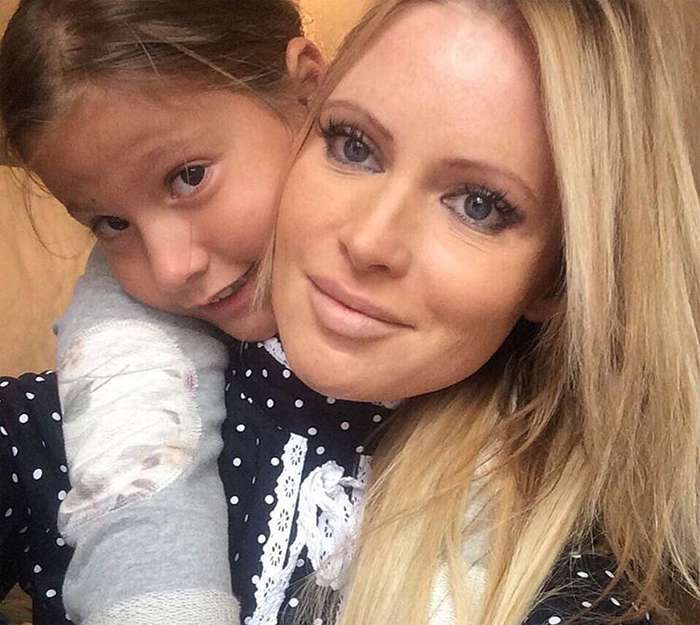 Дана Борисова с дочкой Полиной
