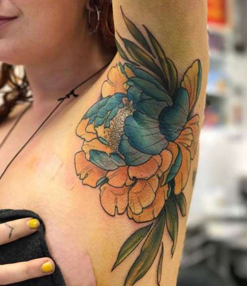 В моде - красочные подмышки