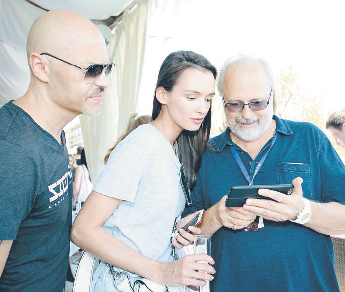 Федор Бондарчук, Паулина Андреева и Владимир Хотиненко