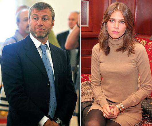 Роман Абрамович и Дарья Жукова