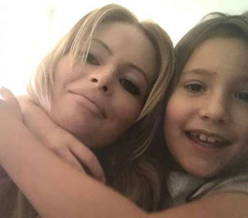 Дана Борисова с дочерью Полиной