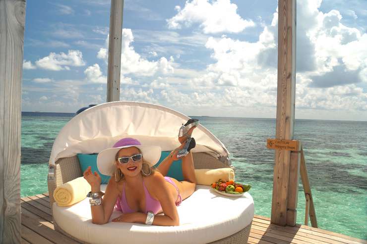 Ленина отдыхает на Средиземноморье