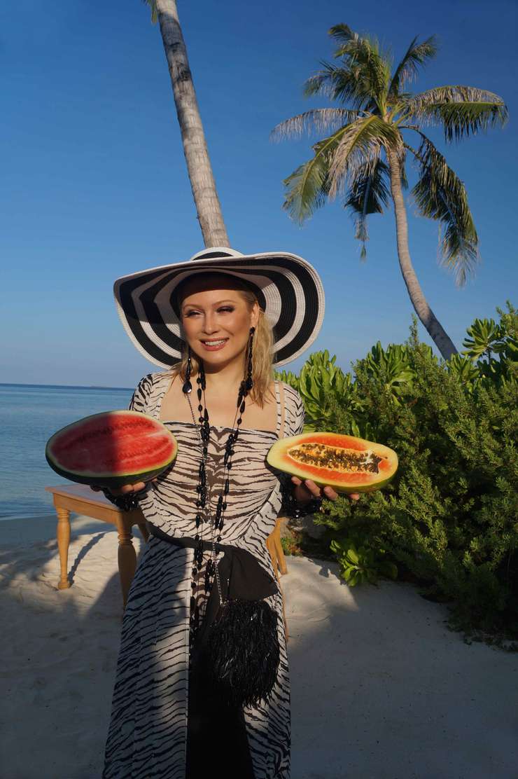 В меню звезды фрукты и овощи