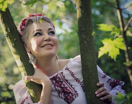Артистка прекрасно себя чувствует на Украине