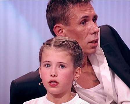 Алексей Панин с дочерью Аней