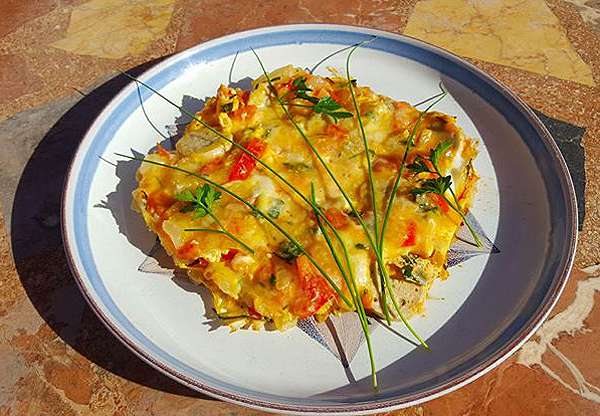 Яичница с помидорами от шеф-повара WomanHit.ru