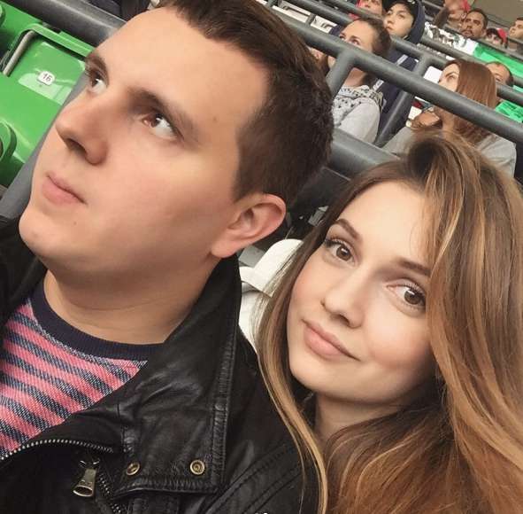 Дарья Канануха и ее жених