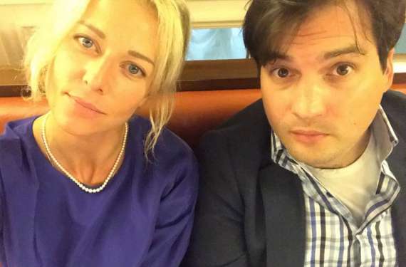 Борис Ельцин-мл. и Ольга Ефремова