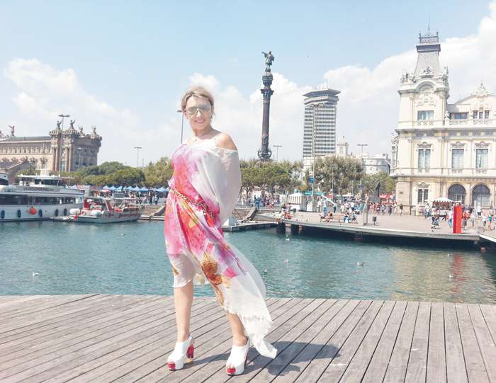 Елена любит отдыхать в средиземноморских странах