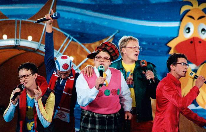 А артистические способности привели его в КВН