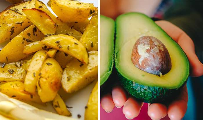 Жареный картофель содержит больше белка, чем авокадо