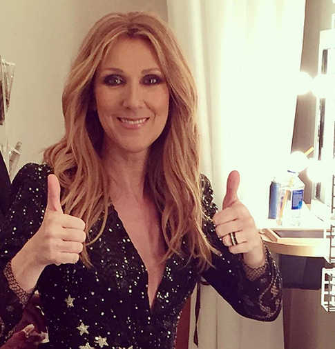 Селин Дион обнажилась во время модного шоу