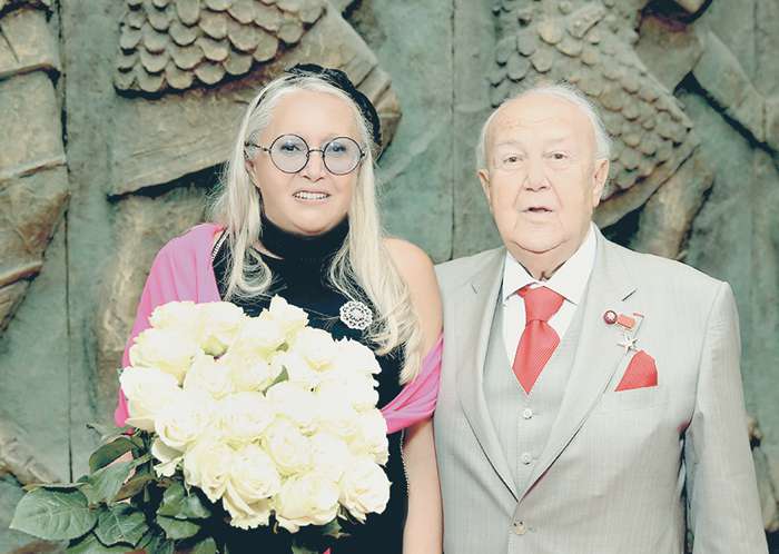 Татьяна Михалкова и Зураб Церетели