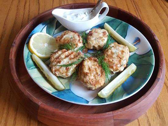 Котлеты из трески с горчицей