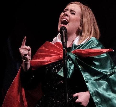 Адель теряет голос