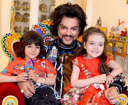 Филипп Киркоров с детьми