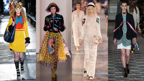 Расставляем акценты: принты и аксессуары лета−2017