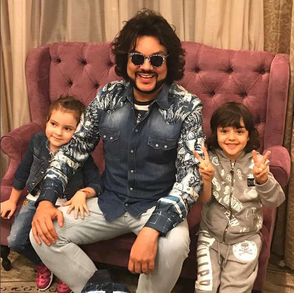 Филипп Киркоров с детьми