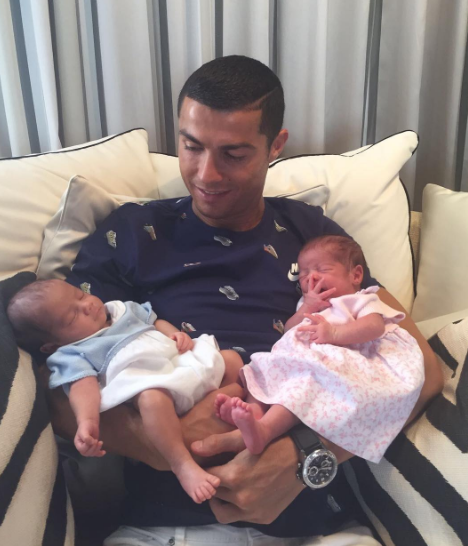 Роналду признался, что хочет семерых детей