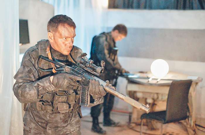 Киногерои Сергея Губанова — люди мужественные и хорошо подготовленные физически