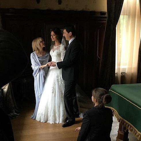 На свадьбе Анастасии Шубской и Александра Овечкина Вера Глаголева прекрасно выглядела