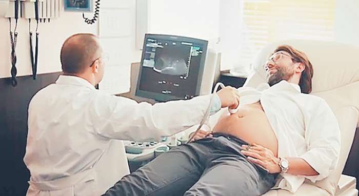 Андрей Малахов на УЗИ