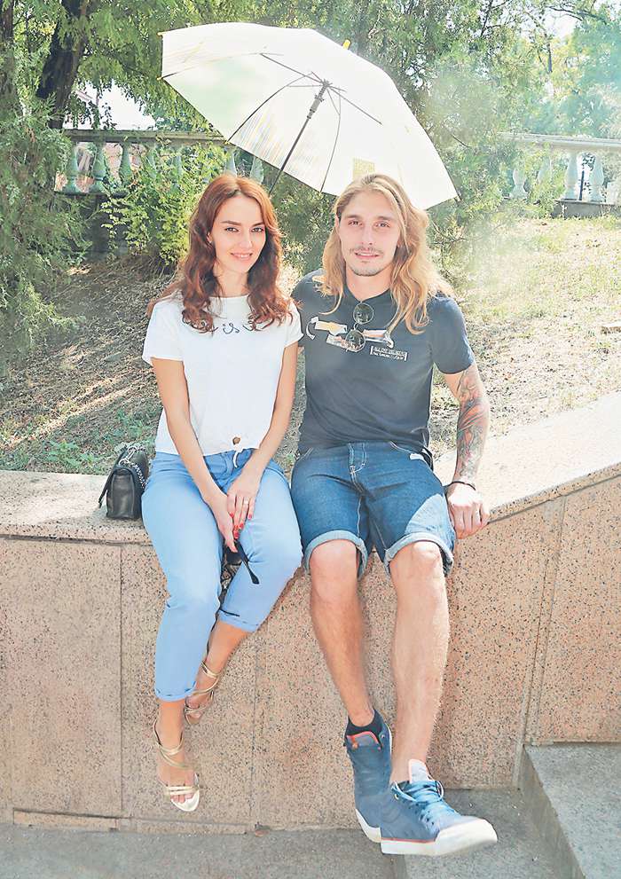 Актриса Юлия Зимина с супругом Андреем Актриса Юлия Зимина с супругом Андреем