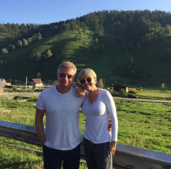 Леонид Агутин и Анжелика Варум на Алтае
