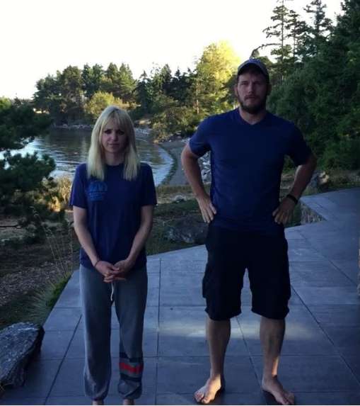 Крис Пратт и Анна Фэрис