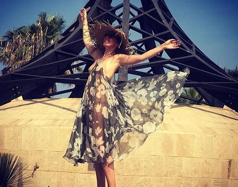 Что с животом Ксении Собчак