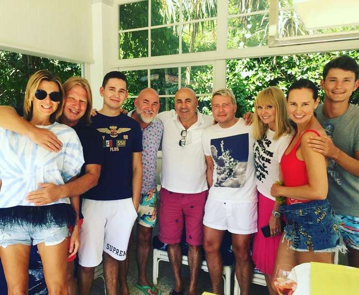 Звезды российской эстрады встретились в Италии