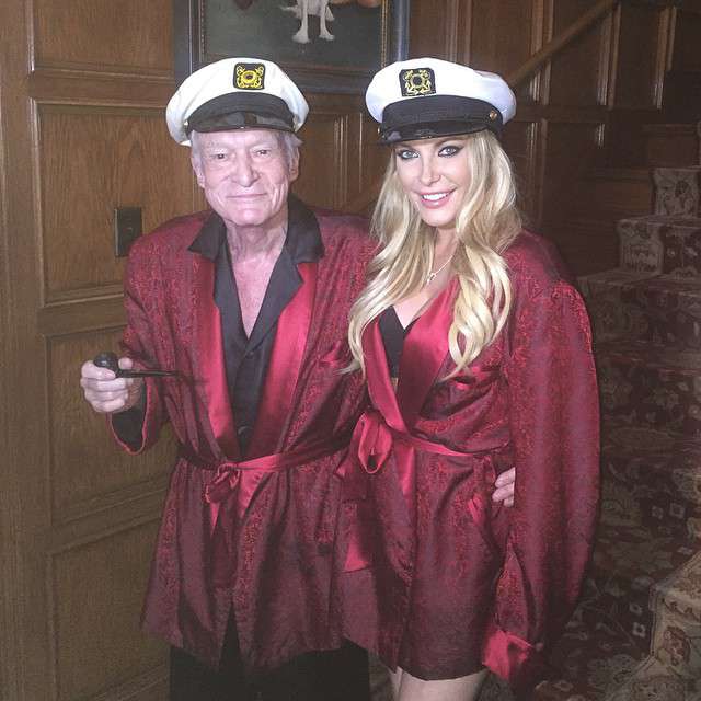 Хью и Кристалл Хефнер