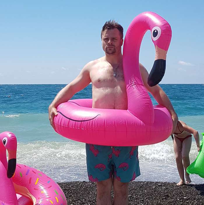 Актер навестил друзей, живущих под Марселем Актер навестил друзей, живущих под Марселем