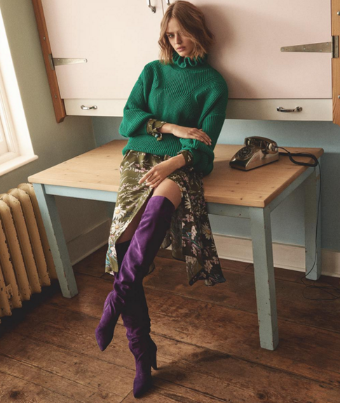 Летний сарафан в осеннем гардеробе