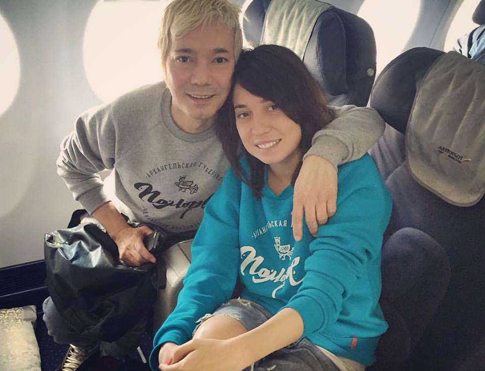 ОЛЕГ ЯКОВЛЕВ И ЕГО ГРАЖДАНСКАЯ ЖЕНА АЛЕКСАНДРА КУЦЕВОЛ