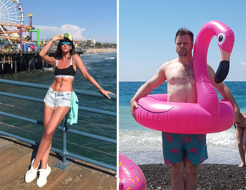 Как звезды провели лето